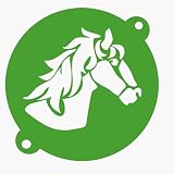 Pochoir � g�teau Cheval