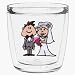 Wedding Couple 12 oz Double-Old-Fashioned Insulated Tumblers
