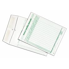 TOPS 1242 Weekly Expense Envelope, 8-1/2 X 11, 20 Envelopes Per Pack