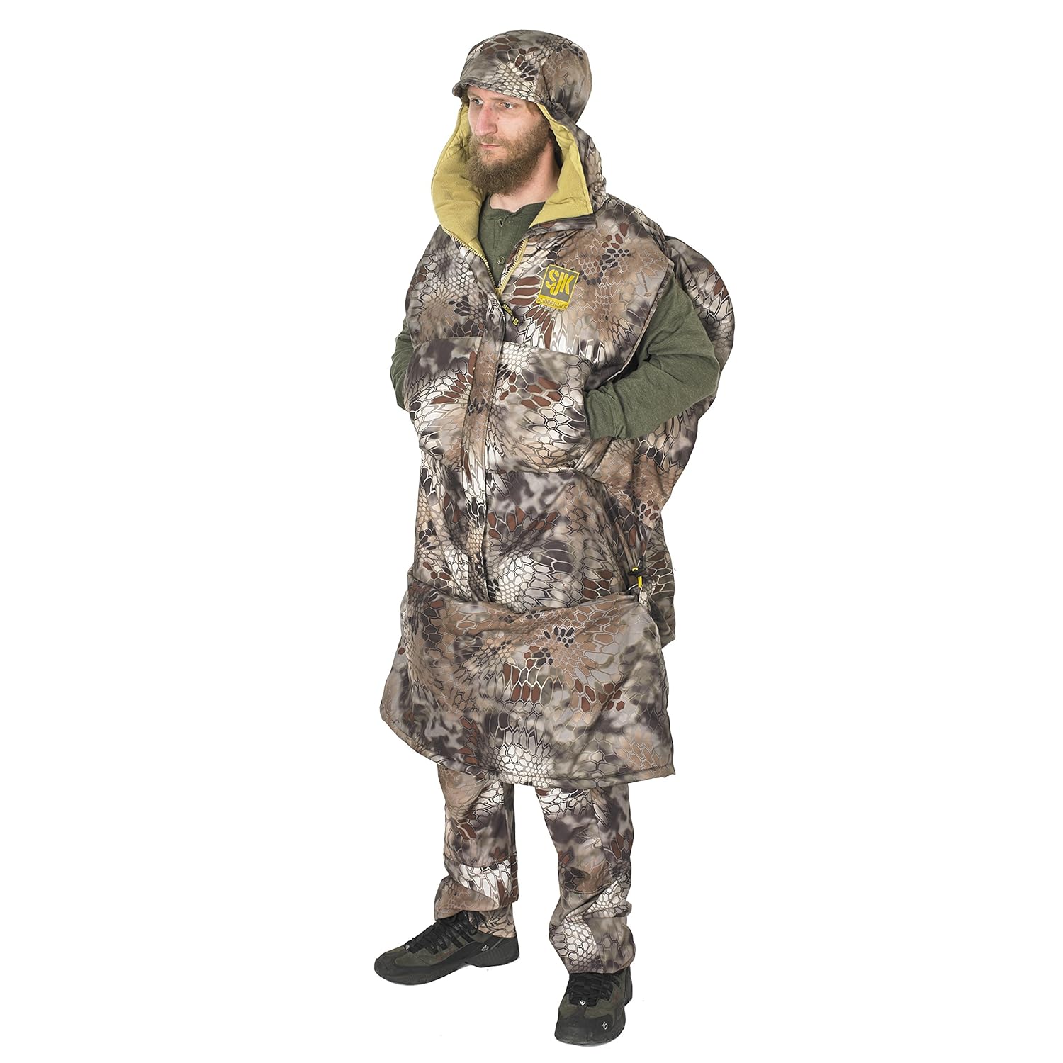 New Heater Body SuitSlumberjack Thermal Cloak Weather Suit, Kryptek