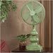 Cirque Tabletop Fan in Sage Green by Deco Breeze Image
