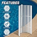 Aumzong DE Pool Filter Grids Compatible with Hayward Pro-Grid DE4820 48 Sq.Ft. (24 inch Height) 