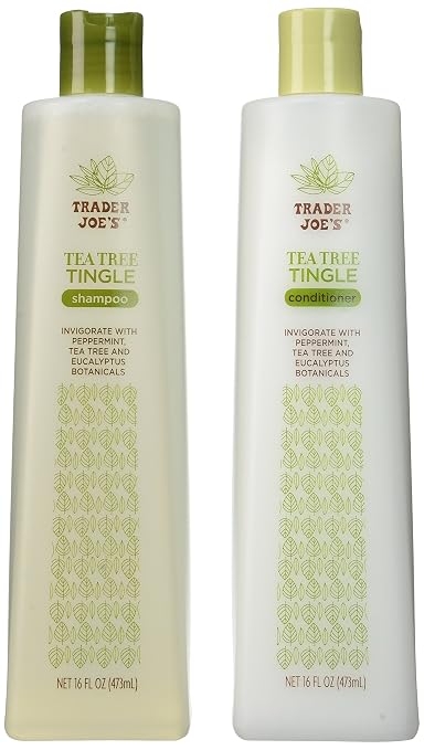 Trader Joe's Tea Tree Tingle Shampoo & Conditioner