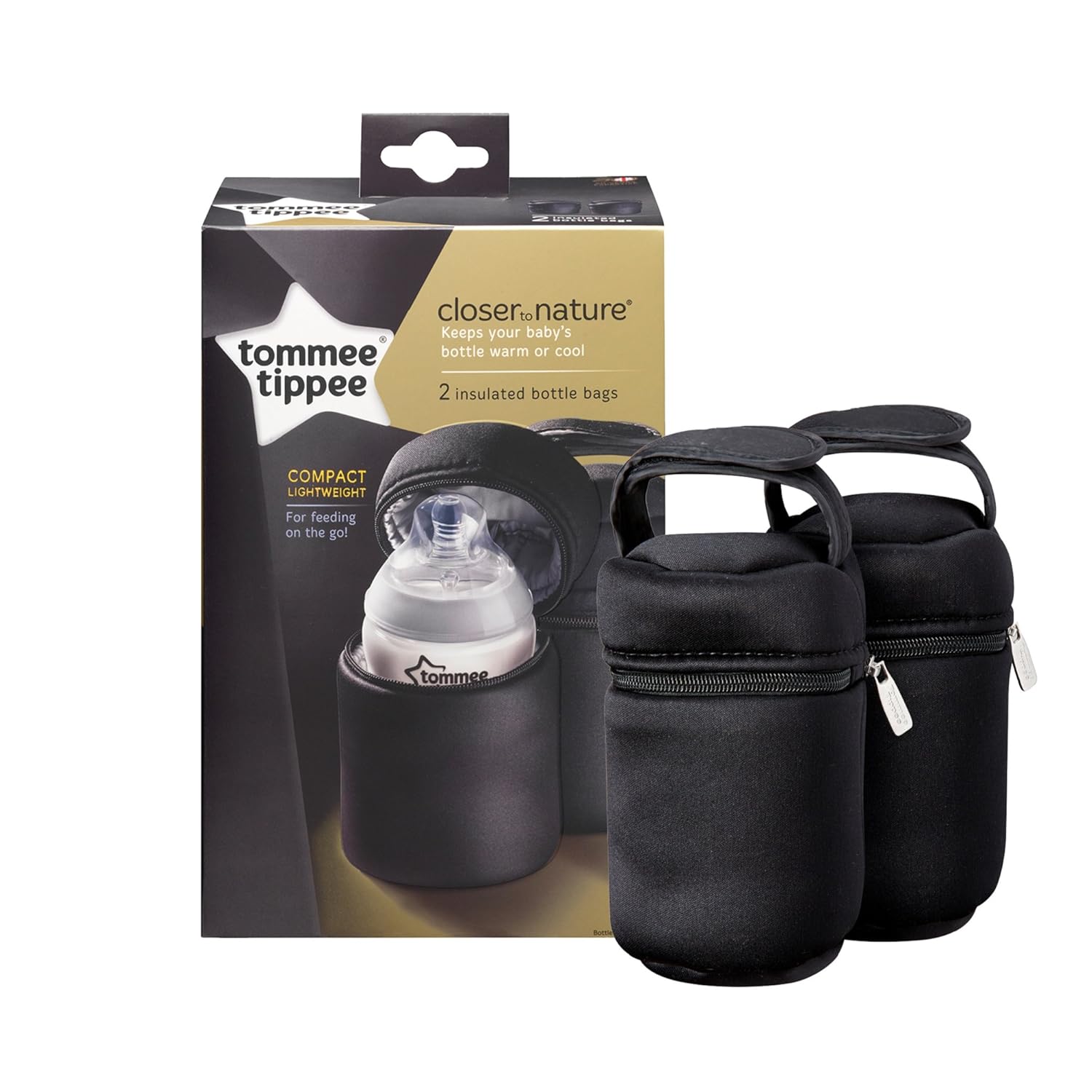Tommee Tippee Closer to Nature Insulated Travel Bottle Carriers Warmer