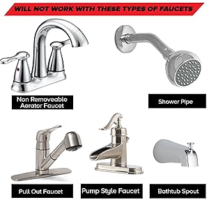 Smarterfresh Sink Sprayer Rinser Set Faucet Baby Sprayer