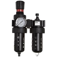 Parker 07H Standard Series Two-Unit Combo Compressed Air Filter/Regulator/Lubricator, NPT