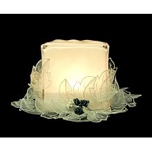 Fortune Products MC-RGB4 Deco Cube Lighted Table Centerpiece, 4" Length x 4" Width x 4" Depth