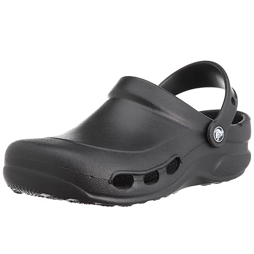 Crocs Unisex Specialist Vent Clog, Black,6 M US Men's/8 M US Women's