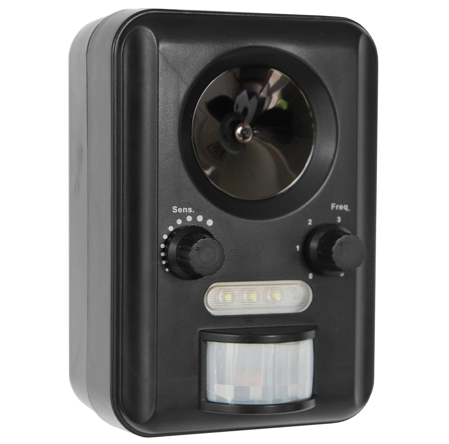 Frostfire Solar Powered Battery Operated Ultrasonic Cat and Pest