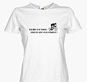 KANN ICH AUCH - MACH ICH ABER NICHT! RADFAHREN RENNRAD FAHRRAD Girlie-Shirt S-L