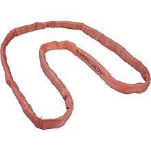 Mazzella Supertechlon Polyester Round Sling, Endless, Vertical Load Capacity