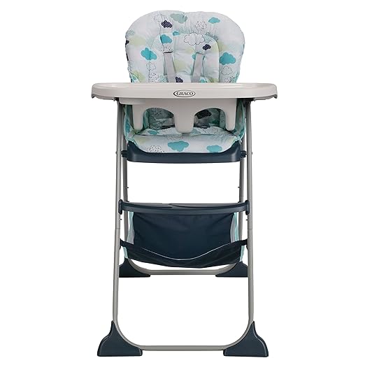 graco slim snacker high chair stratus