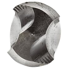 Union Butterfield 1785M High-Speed Steel Spiral Point Tap, Relieved Style, Uncoated (Bright) Finish, Round Shank with Square End, Plug Chamfer