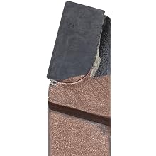 American Carbide Tool Carbide-Tipped Tool Bit for Lead Angle Turning, Right Hand, C4 Grade, 0.375" Square Shank, BR 6 Size