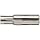 Union Butterfield 4531 High-Speed Steel Expansion Chucking Reamer, Straight Flute, Round Shank, Uncoated (Bright)