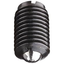 Jergens 10730 Steel Ball Plunger, Low Carbon Steel, 1/2-20 Thread
