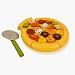 Kitchen & Housewares : Wooden Toy Slicing Stuffed Crust Pizza