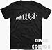 SILBER EDITION HANDBALLER EVOLUTION handball T-Shirt Schwarz M
