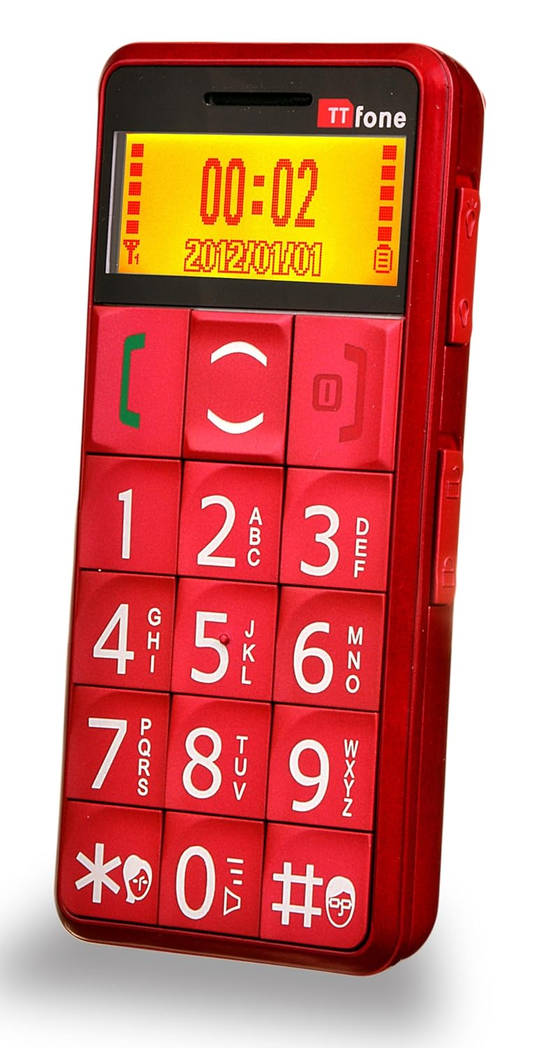 TTfone TT002 Mercury Senior Easy Simple Basic Big Button SOS Mobile