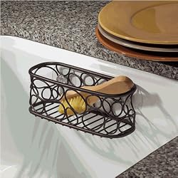 Pebblz Suction Sink Center in Bronze by InterDesign
