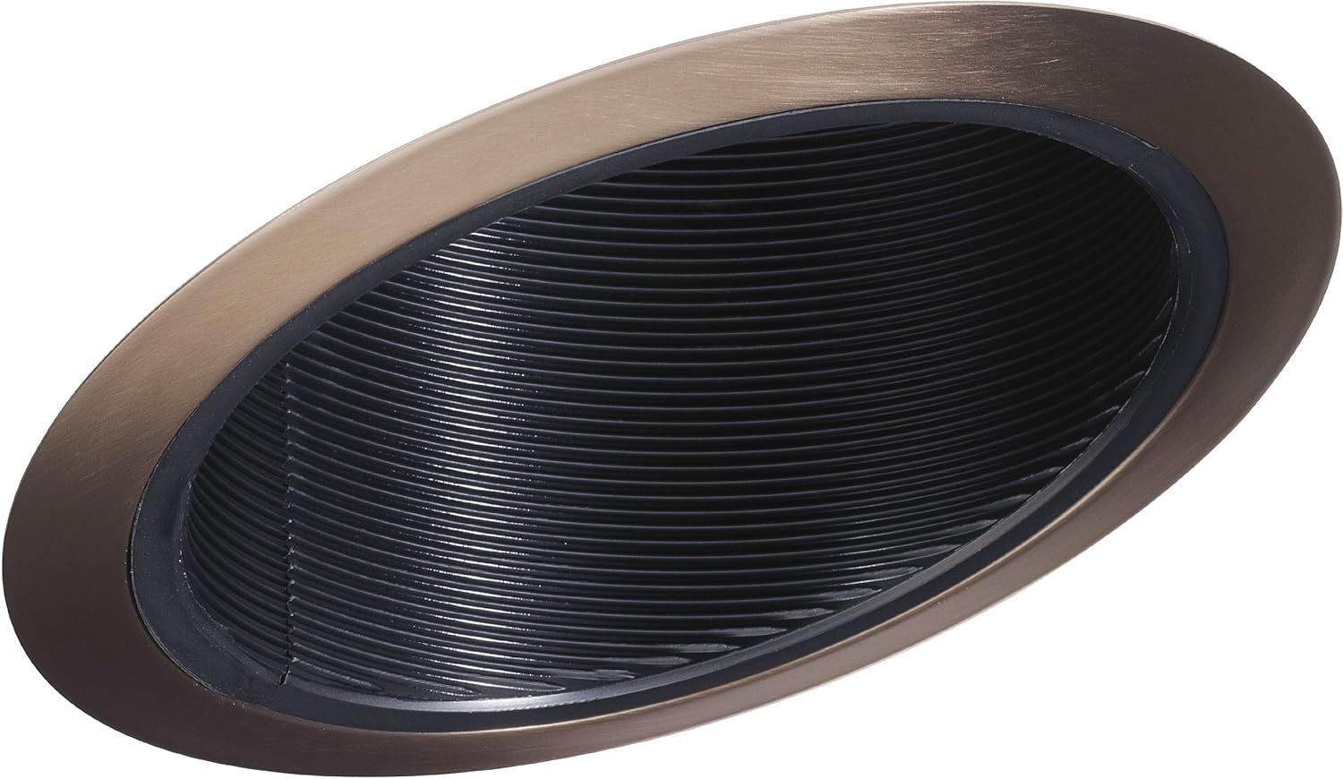 Juno 614B ABZ Sloped 6 inch Round IC Rated Recessed Trim 90 Total Watts