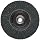 PFERD Polifan SG Abrasive Flap Disc, Type 27, Threaded Hole, Phenolic Resin Backing, Zirconia Alumina