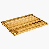 Proteak 517 Marine Collection Rectangle Cutting Board With Juice Groove - 16 X 12 X 0.75 Inch