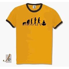 YOGA MEDITATION Ringer-T-Shirt S-XL