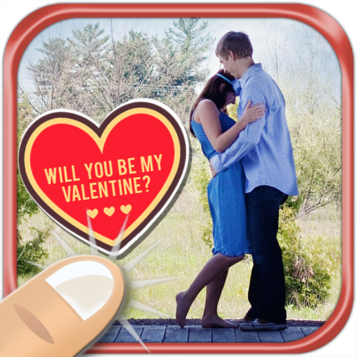 Love stickers for photos