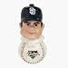 Scottish Christmas San Diego Padres MLB Magnet Sluggers Ornament - 4 Inch