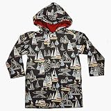 Hartstrings sailboat print raincoat
