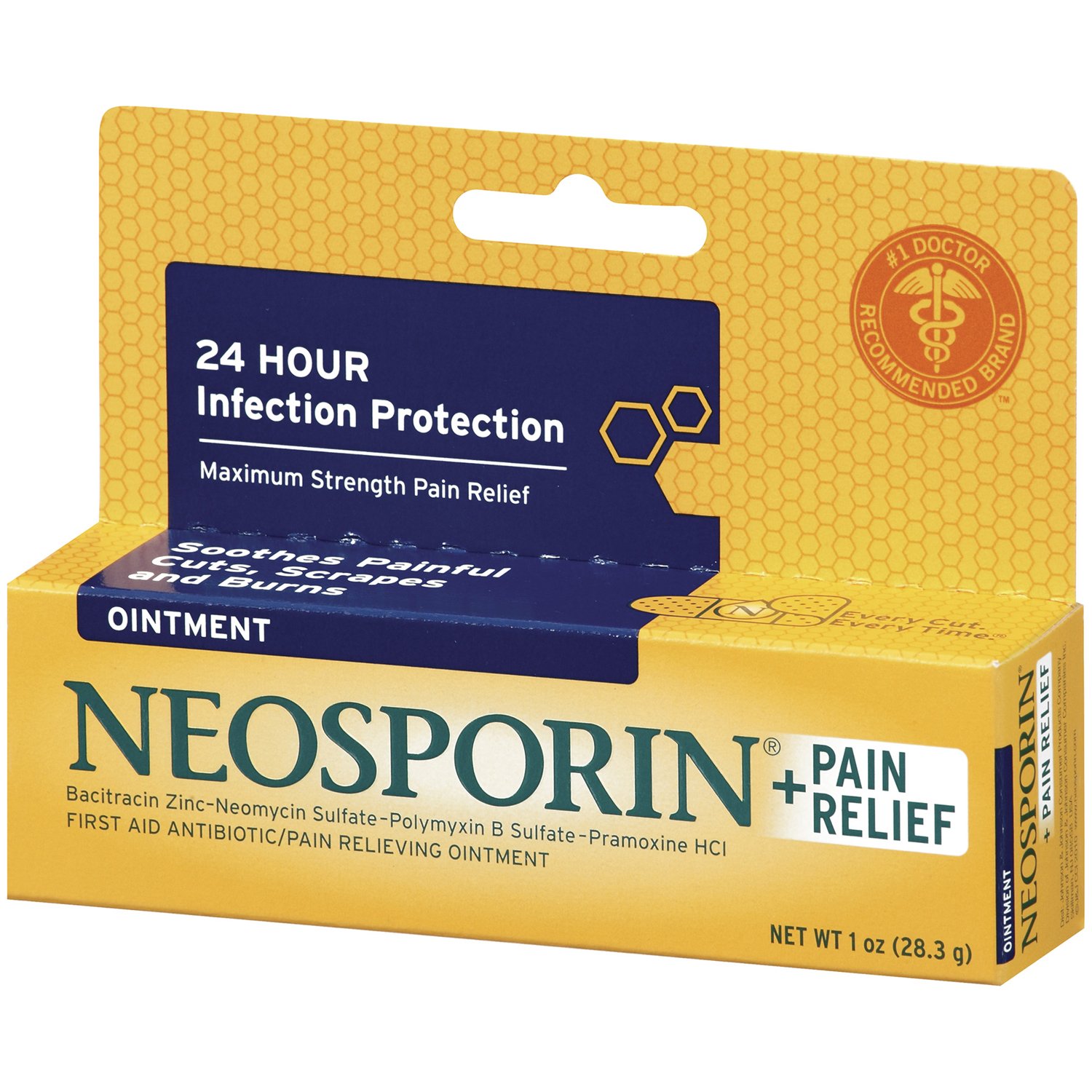 Neosporin First Aid Antibiotic Ointment Maximum Strength Pain Relief