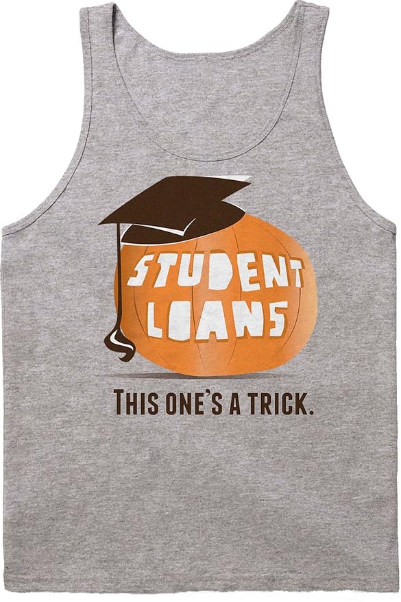 Amazon.com: BSW Men's Student Loans College School Trick Theme ...