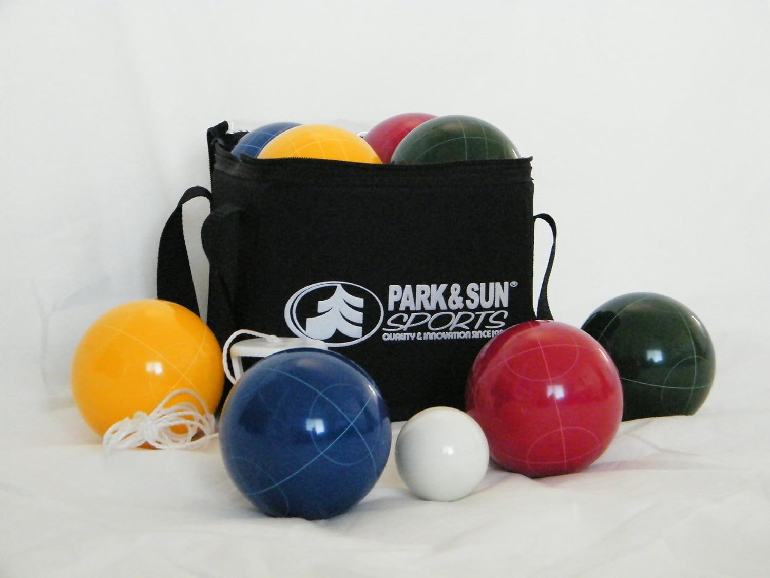 Bocce Ball Pro Set Game Carry Case Bag Outdoor Sports Lawn Bowling