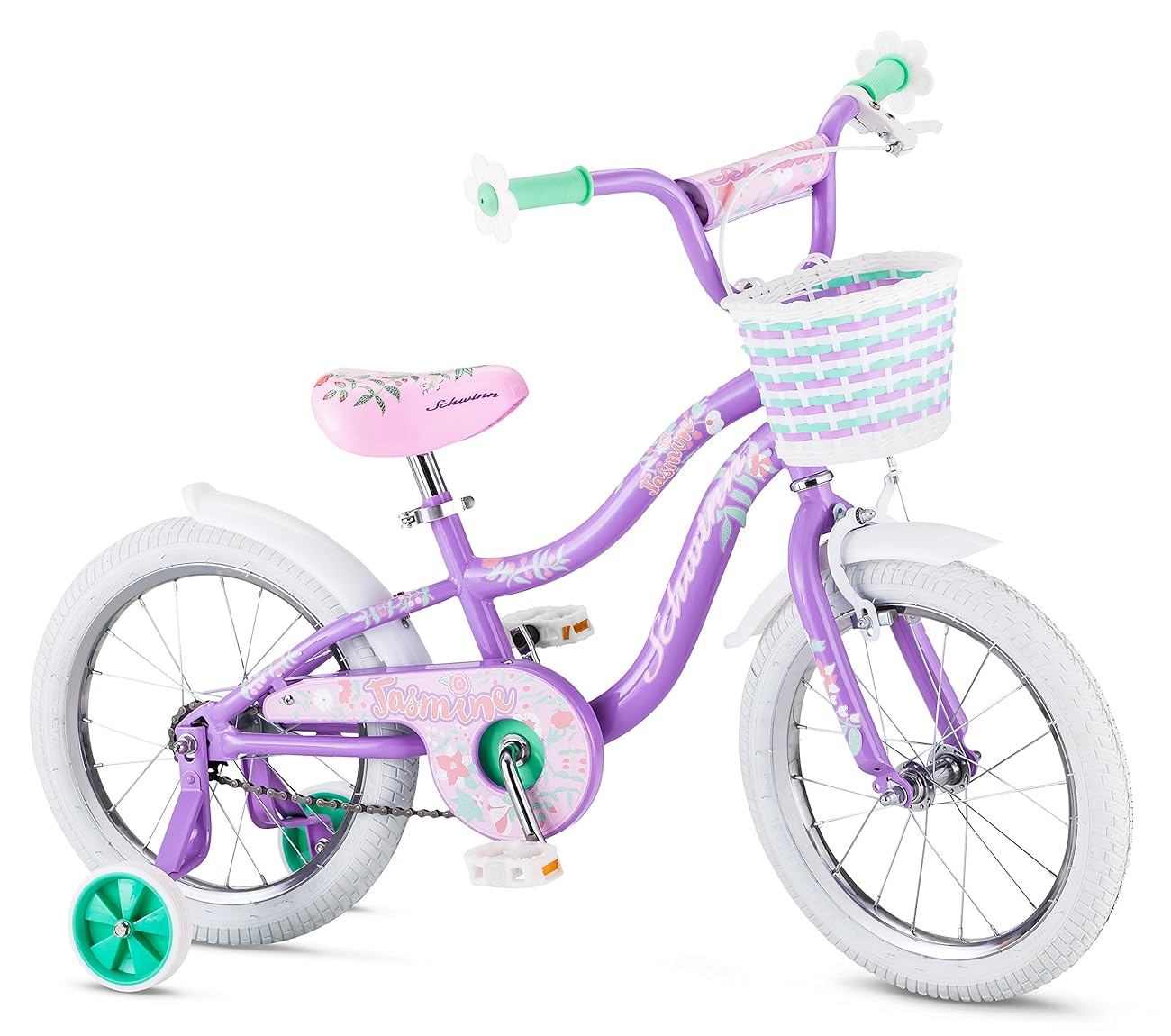 schwinn girl's jasmine bicycle 16 purple