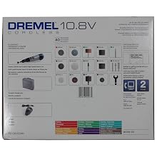 Dremel 8000-03 10.8-Volt Lithium Ion Cordless Rotary Tool