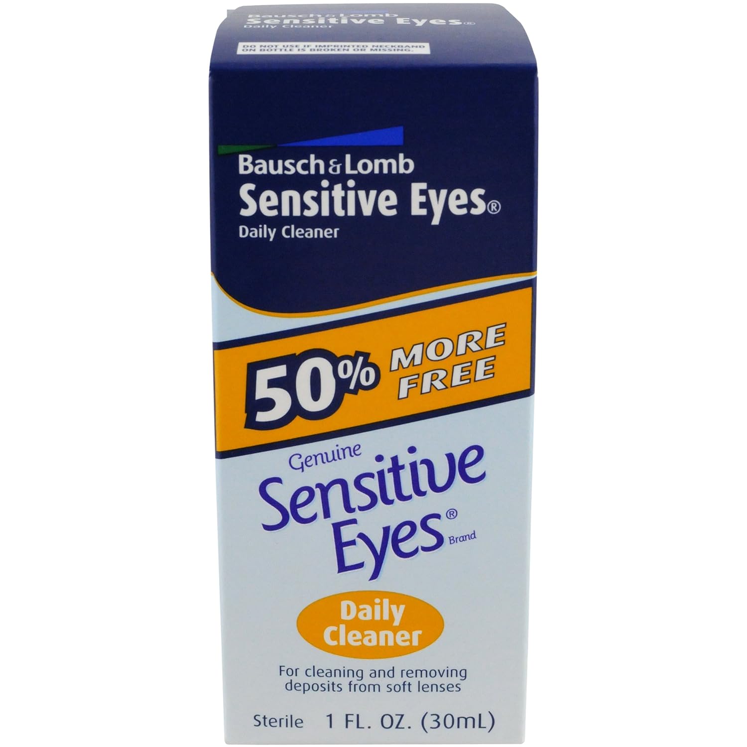 Bausch & Lomb Sensitive Eyes Daily Cleaner for Soft Lenses, 1oz eBay