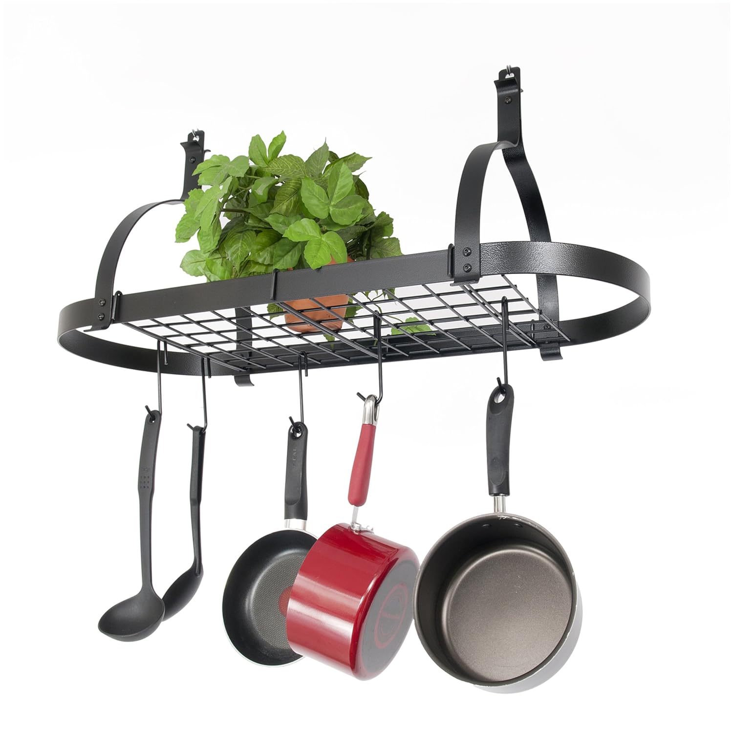 Decorative Wall Mounted Pot Rack For Kitchen