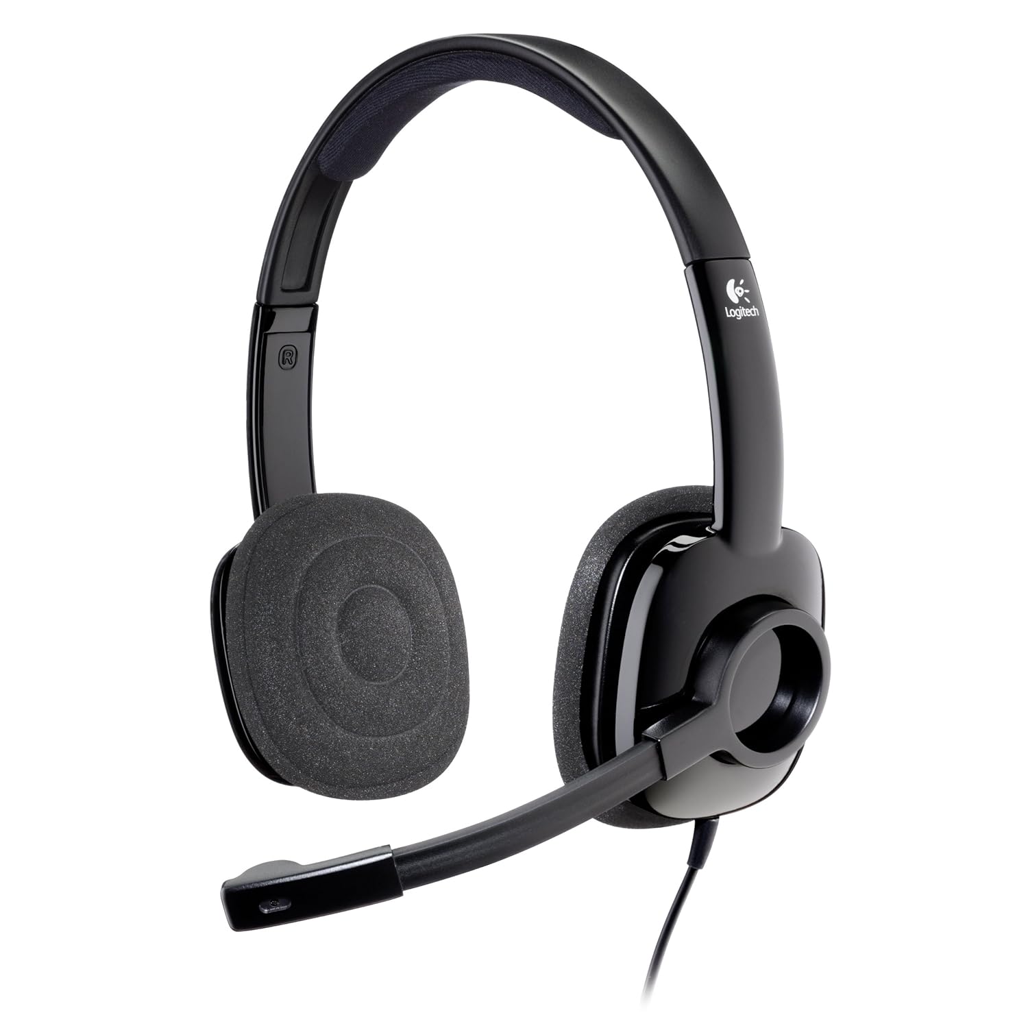 Logitech H250 Stereo Headsets with Mic for computer 981000353 eBay