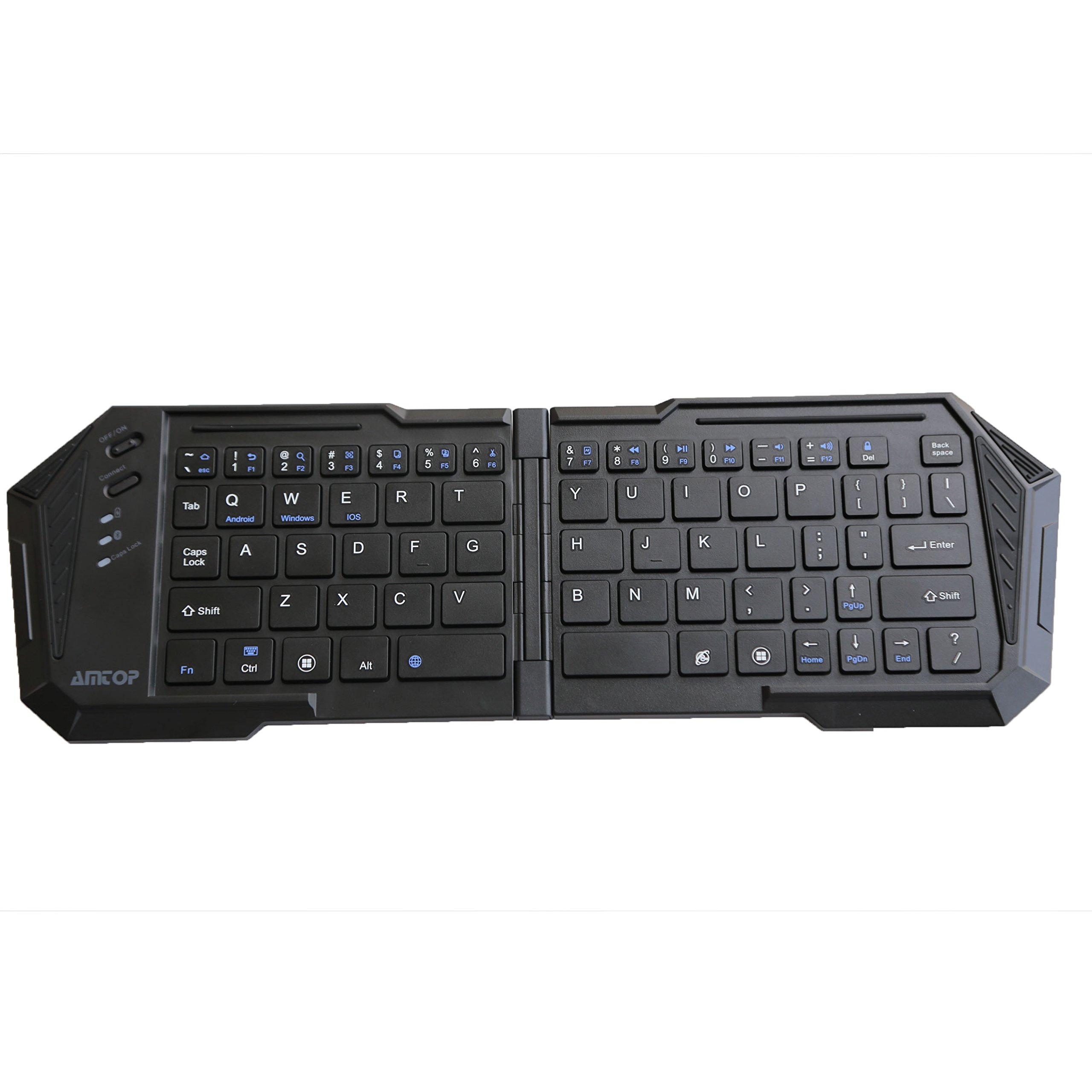 Rechargable Bluetooth 3.0 Wireless Folding Compact Pocket Size Keyboard