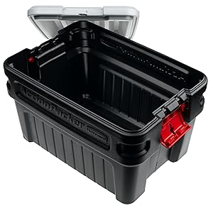 Rubbermaid 1172 ActionPacker Storage Box, 24 Gallon