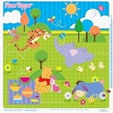 Disney Pooh Floor Topper Disposable Mess Mats - 5-count