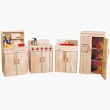 Wood Designs 10020 - Heritage Collection Maple Kitchen Appliances - Set Of 4
