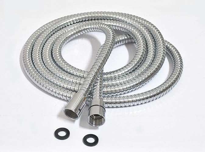 Extra Long Stainless Steel Handheld Shower Hose (8 Ft) (96 Inches) (2.