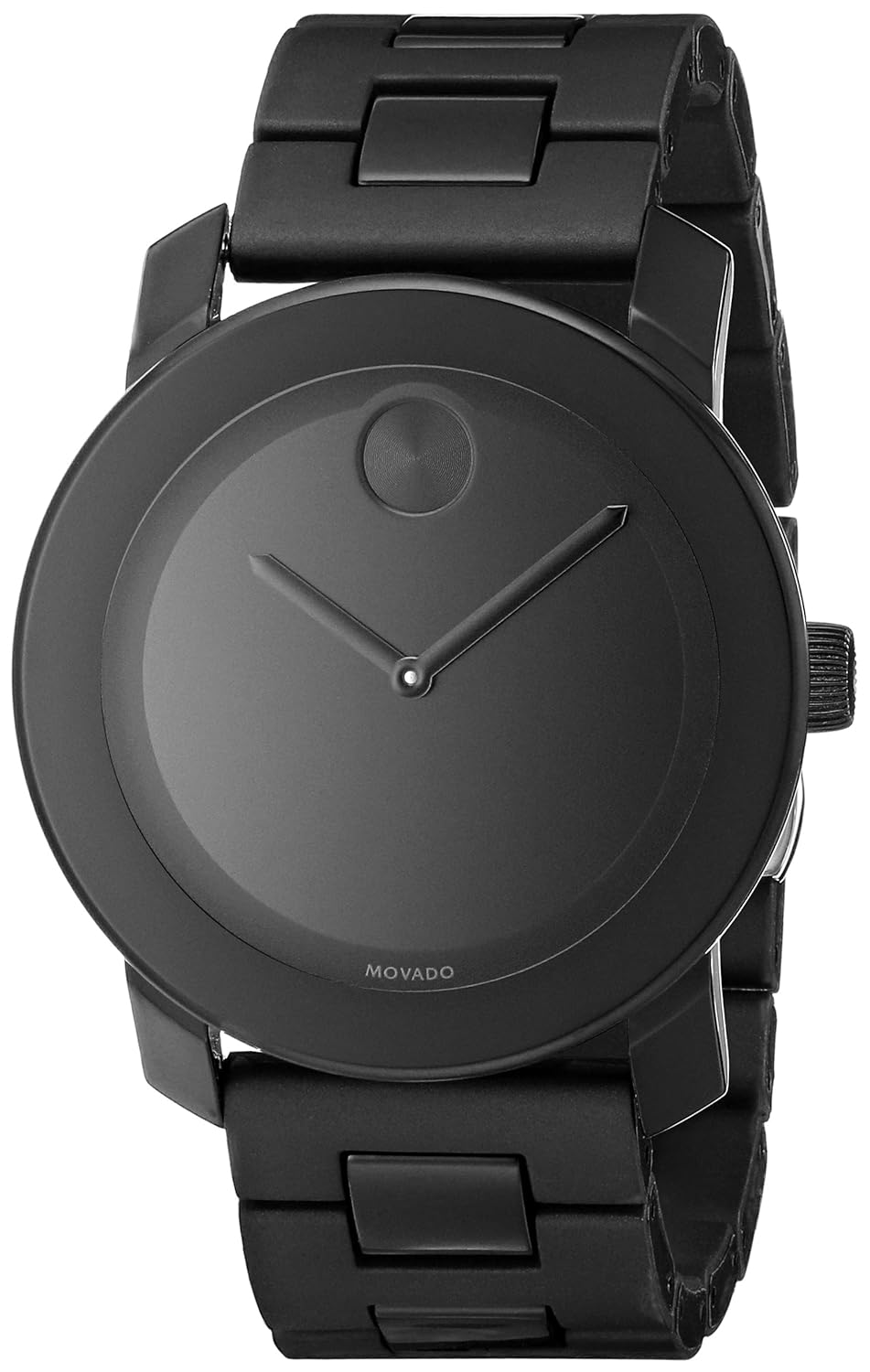 Movado Men's 3600047 'Bold' Black Stainless Steel Watch 885997009485 eBay