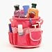Stuff Bucket Bathroom Tote(Lime Green & Hot Pink)