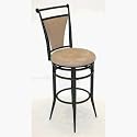 Boraam 21114 Huron Metal Stool - 29in - Brown
