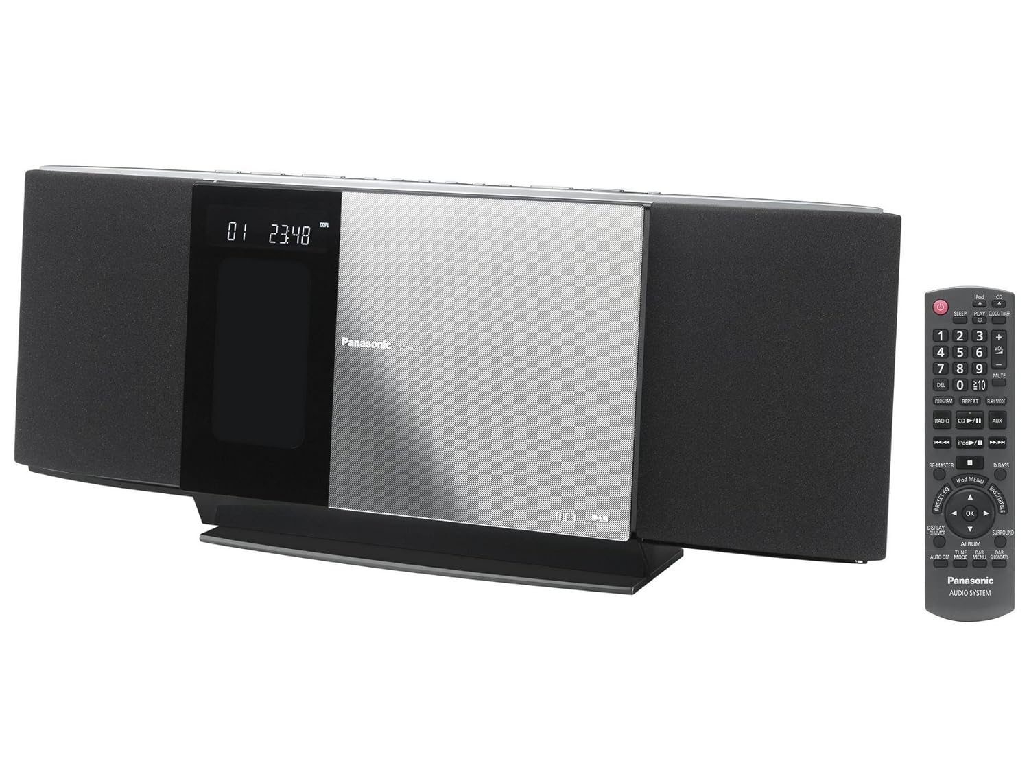 Panasonic DAB Radio Mp3 CD Micro HiFi System with iPod Dock SCHC30DB