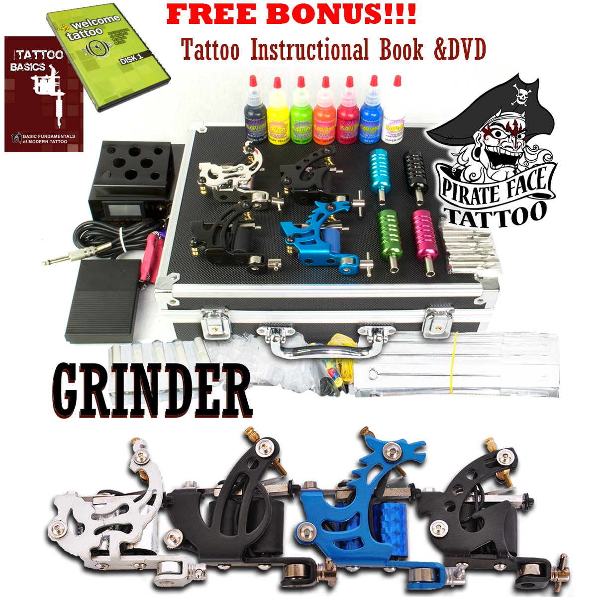 BEST TATTOO KITS Tattoo Kit Review Grinder Tattoo Kit Review