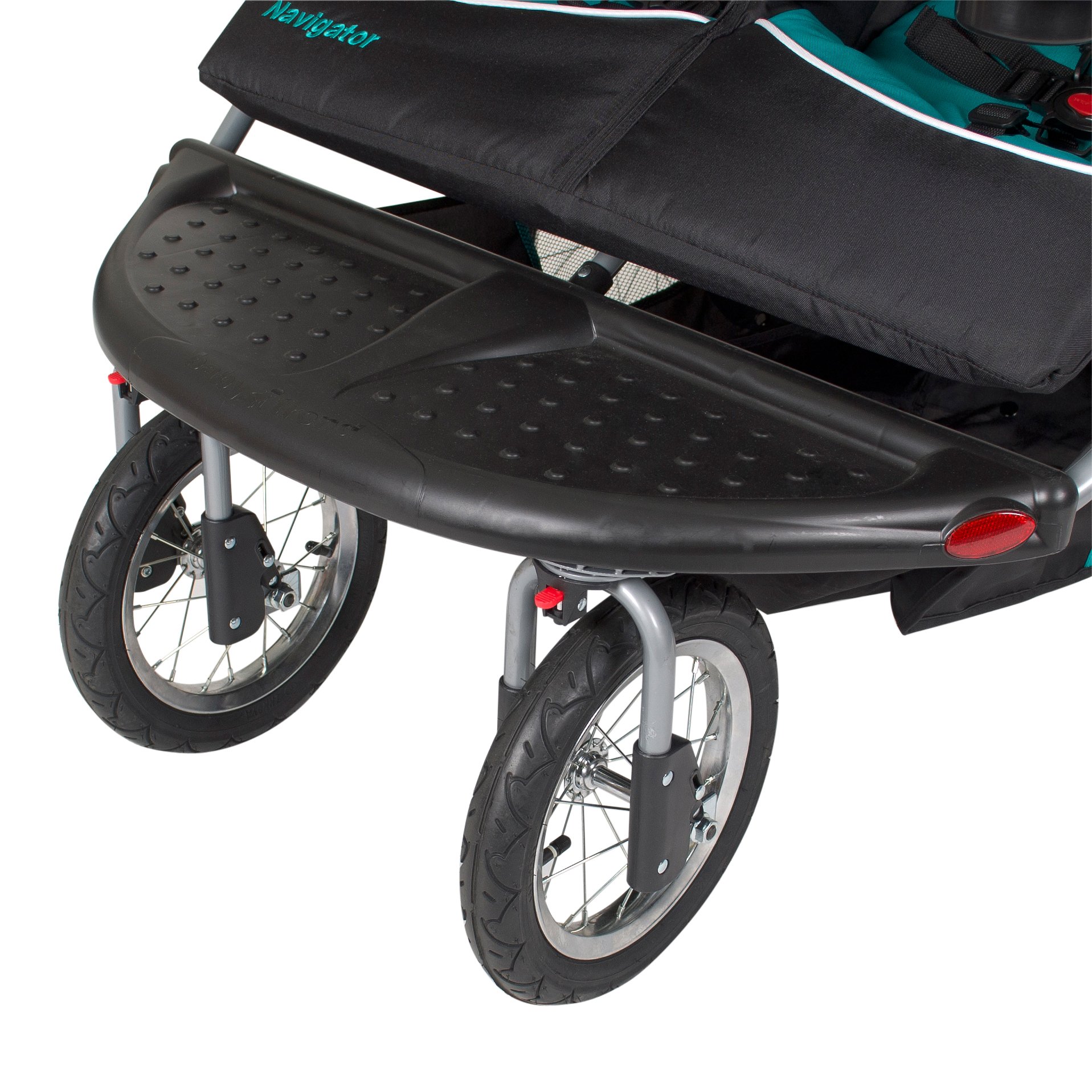 Baby Trend Navigator Double Jogger Stroller, Tropic